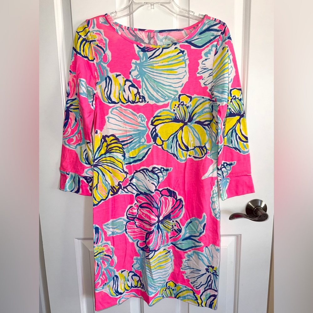 Lilly Pulitzer Marlowe Dress in Swept By The Tides Size Small
